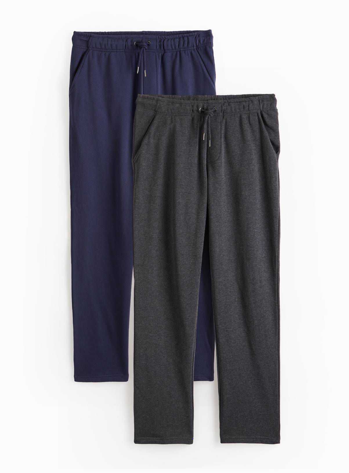 Charcoal Grey & Navy Joggers 2 Pack  XXL - Image 1